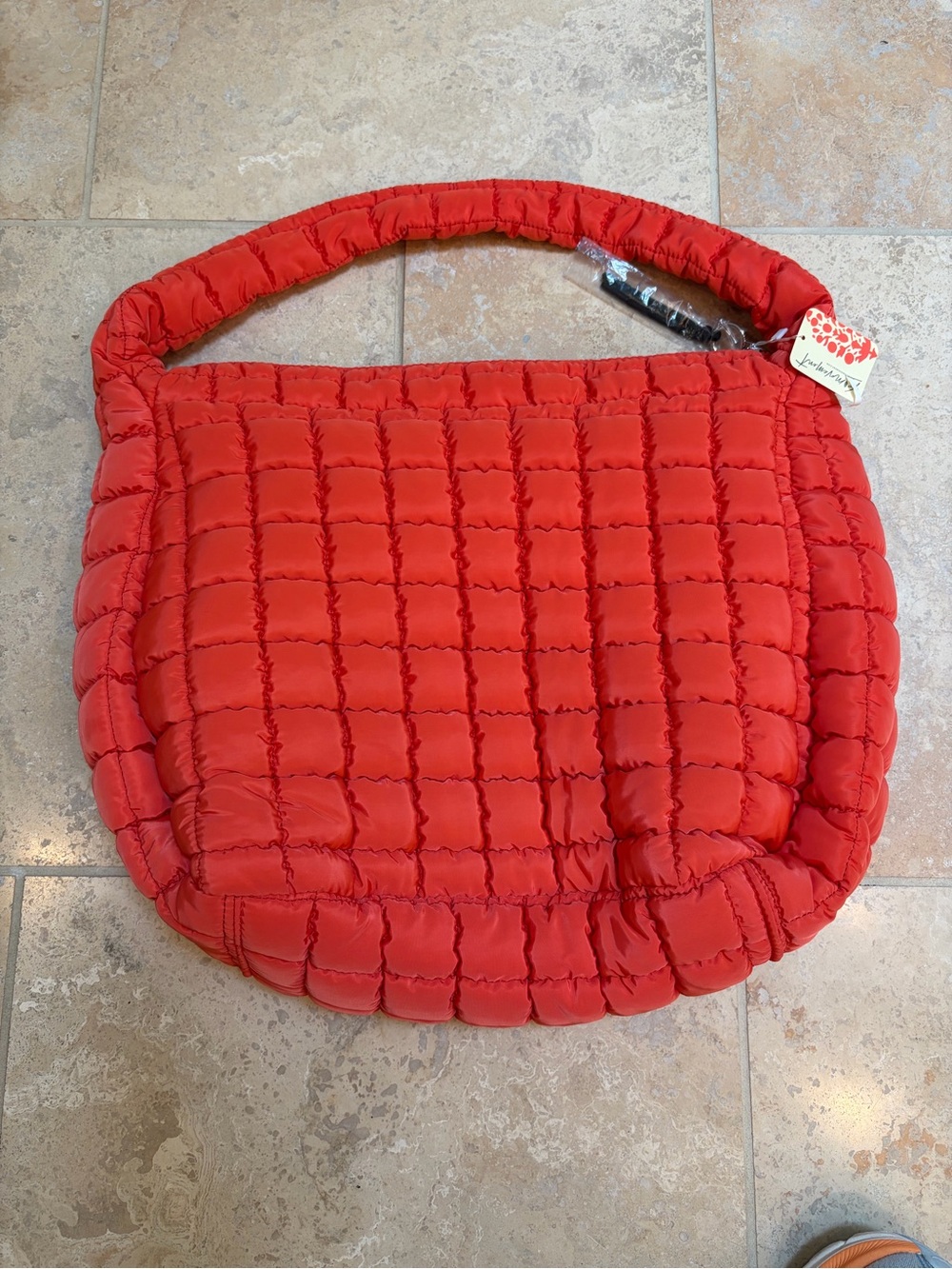 FP Movement Papaya Quilted Carryall Bag